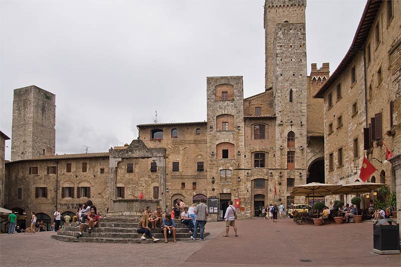 Italien/Toscana/San Gimignano/2009